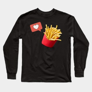 Fries Lover Long Sleeve T-Shirt